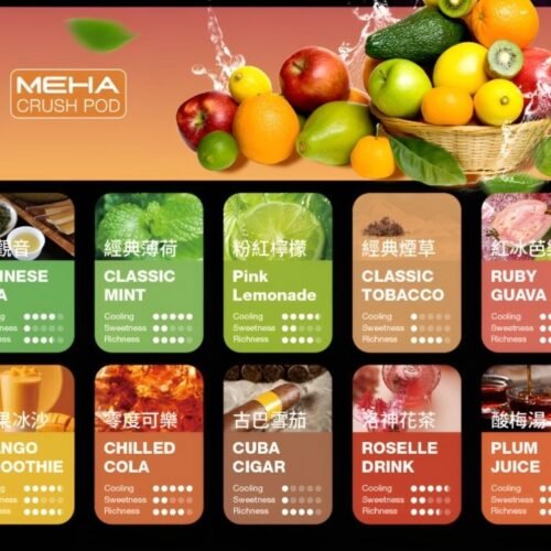 Alternative view of MEHA 五代煙彈｜魅嗨霧化彈 3入裝 2.5ml【買五送魅嗨五代方形主機】